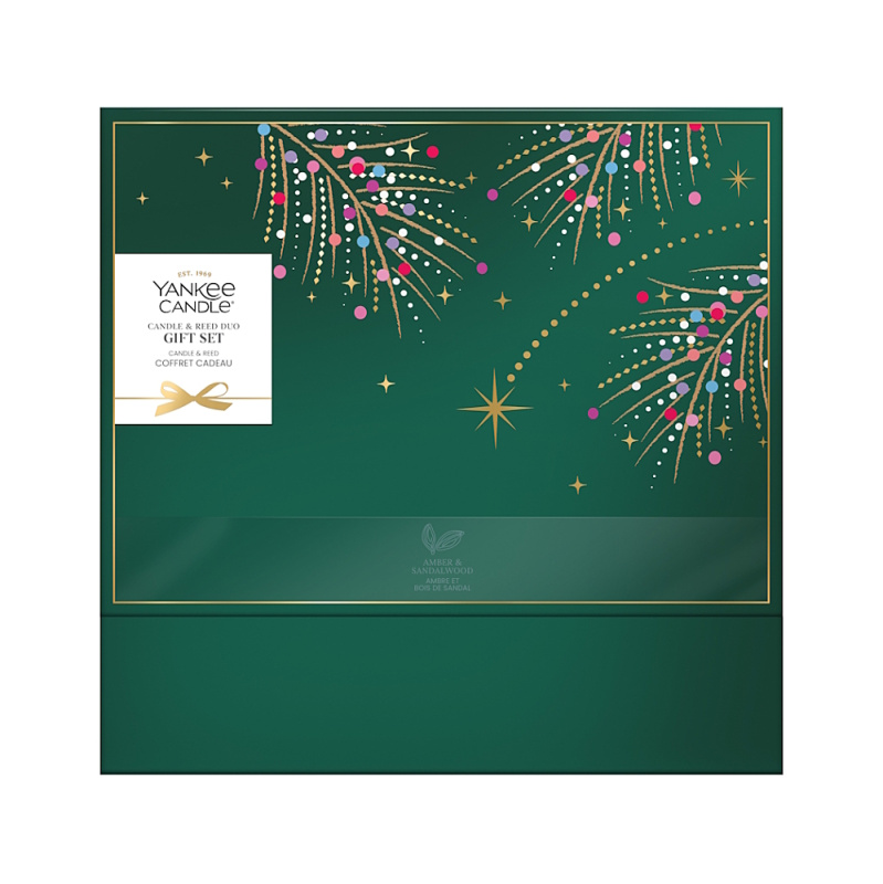 Yankee Candle Christmas Collection 2026 Candle & Reed Duo vánoční dárková sada