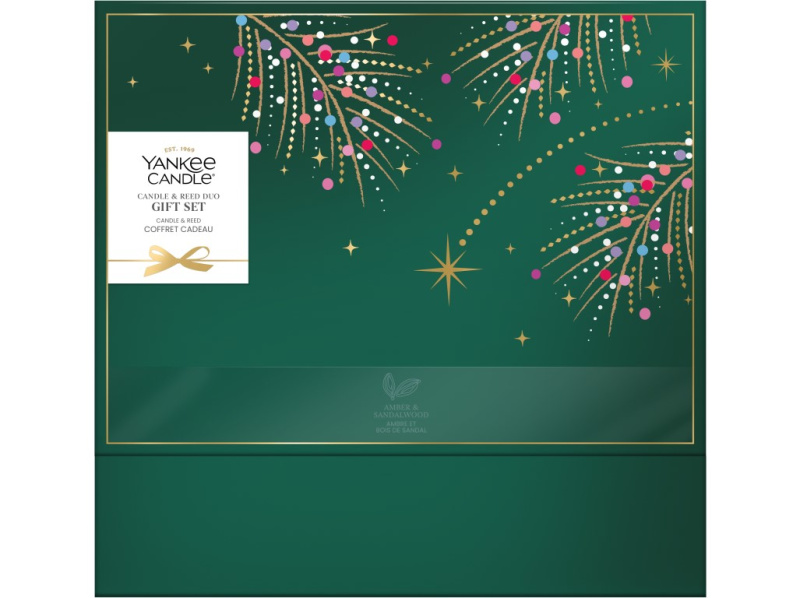 Yankee Candle Christmas Collection 2026 Candle & Reed Duo vánoční dárková sada