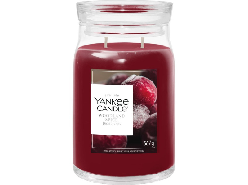 Yankee Candle Woodland Spice vonná svíčka 567 g