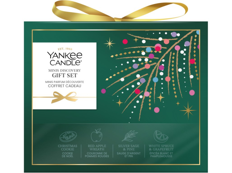 Yankee Candle Christmas Collection 2026 Minis Discovery vánoční dárková sada
