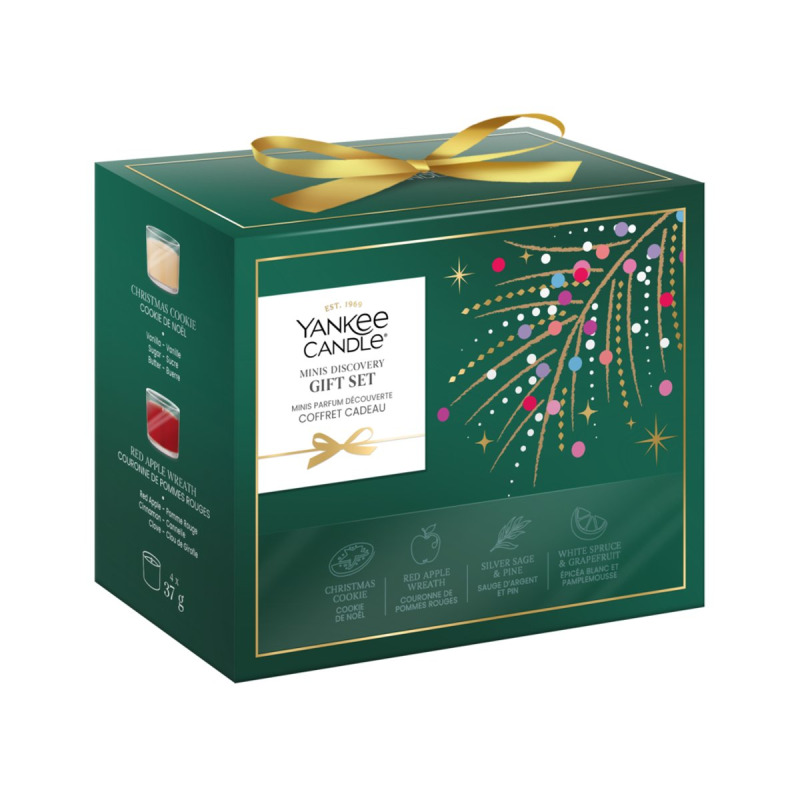 Yankee Candle Christmas Collection 2026 Minis Discovery vánoční dárková sada