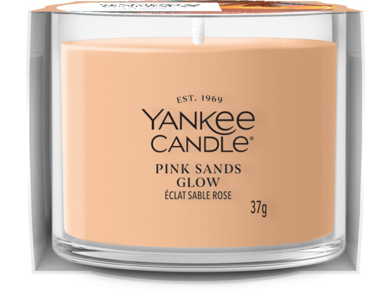 Yankee Candle Pink Sands Glow votivní svíčka 37 g