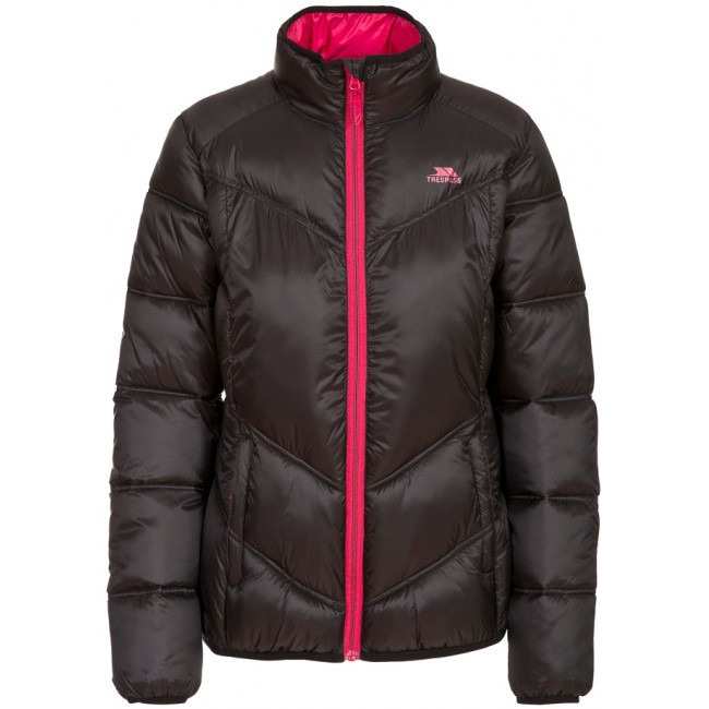 Trespass Nakina fiber down jacket, dámská, černá