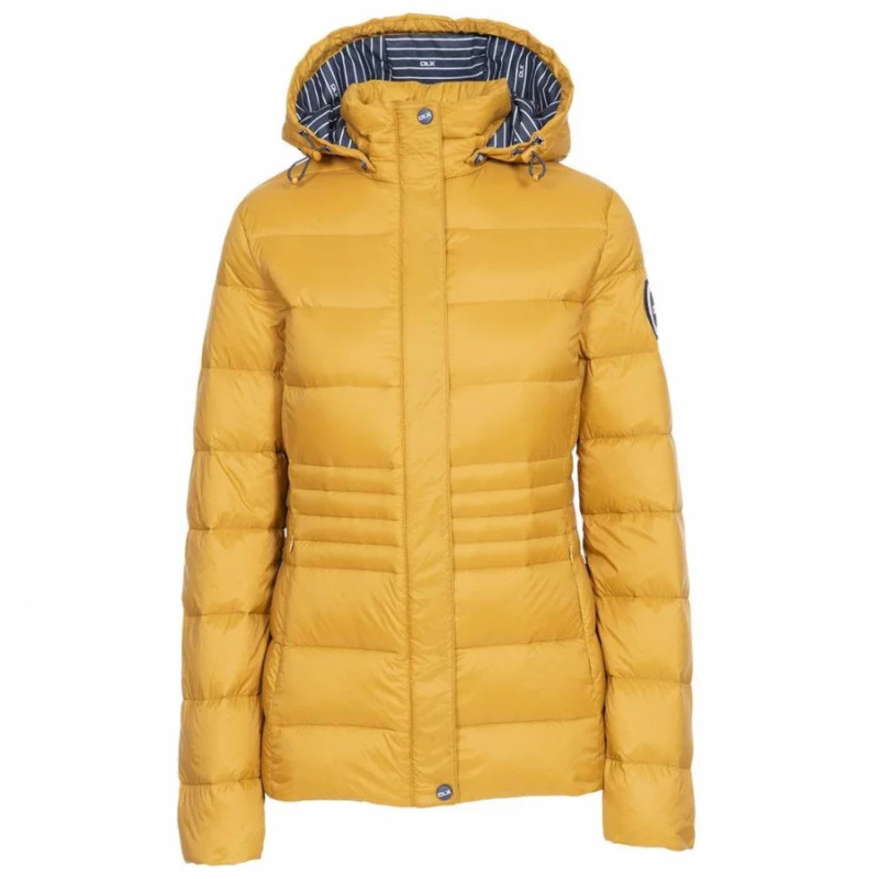 Dámská bunda FAJKDOTR0008 HAYLING - FEMALE DLX DOWN JACKET FW21 - DLX XL hořčicová