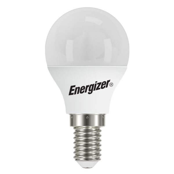 LED žárovka E14 4,9W 470lm G45 studená, ekv. 40W, Energizer