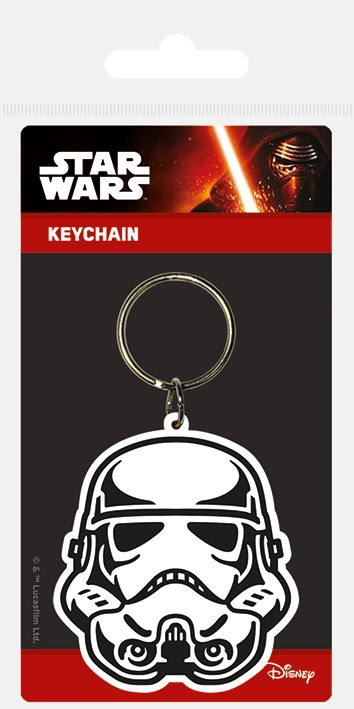 Klíčenka gumová Star Wars Stormtrooper