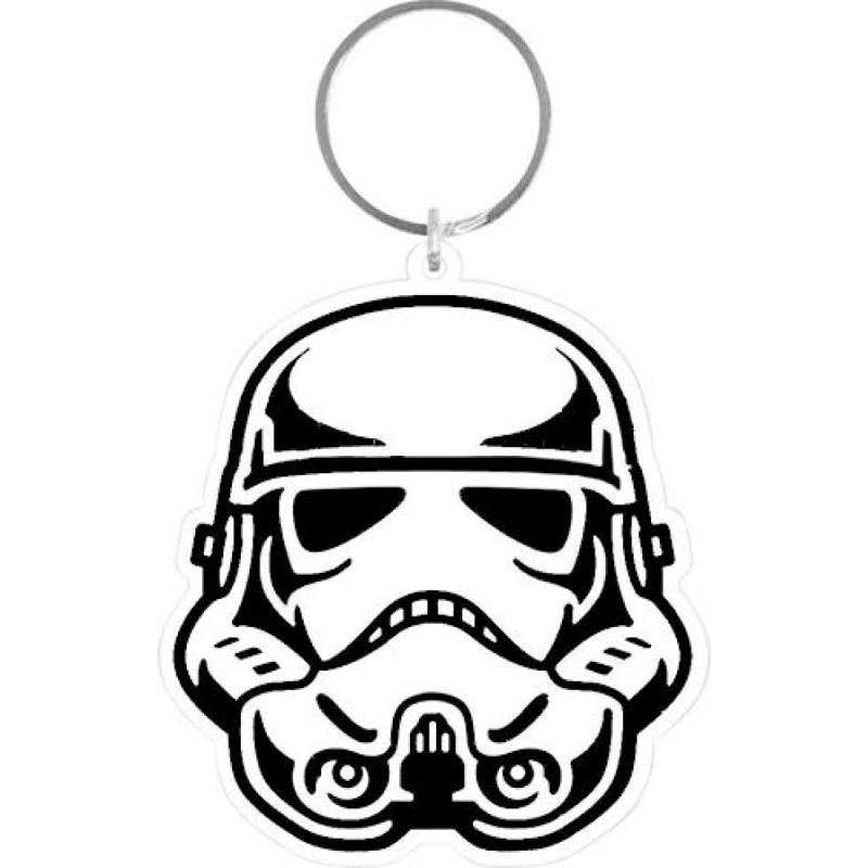 Klíčenka gumová Star Wars Stormtrooper