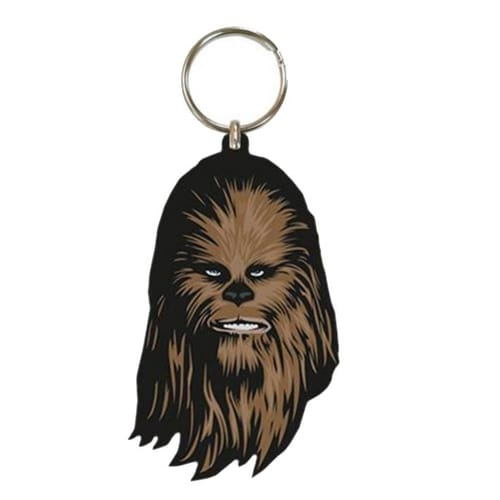 Klíčenka gumová s motivem Chewbacca - Star Wars