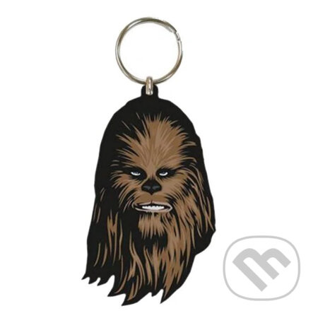 Klíčenka gumová s motivem Chewbacca - Star Wars
