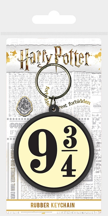 Přívěsek na klíče Gumová Harry Potter 9 3/4
