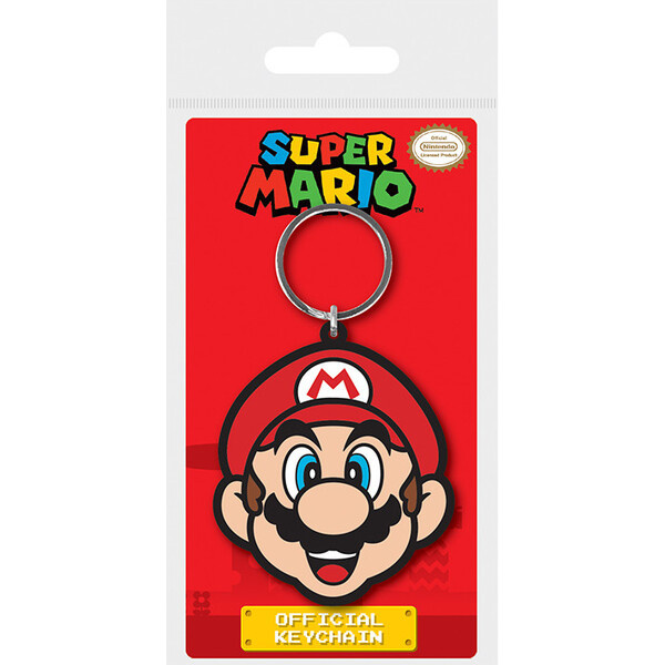 Přívěsek na klíče gumová Super Mario
