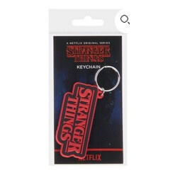 Klíčenka gumová, Stranger Things - logo