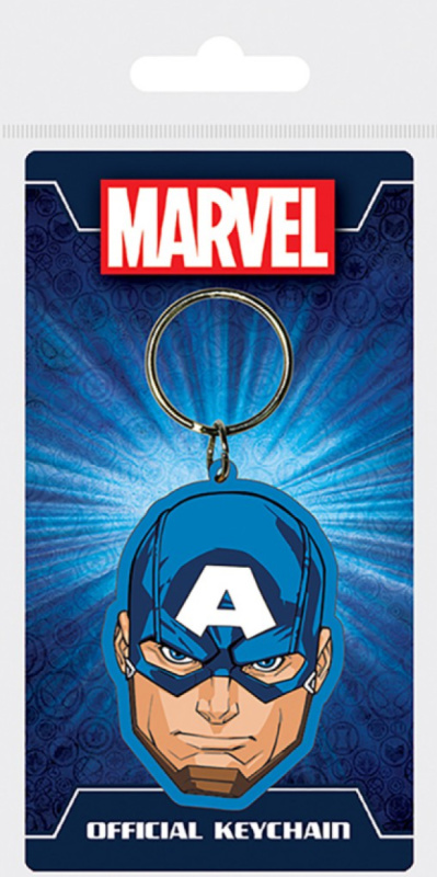 gumová klíčenka Marvel Captain America
