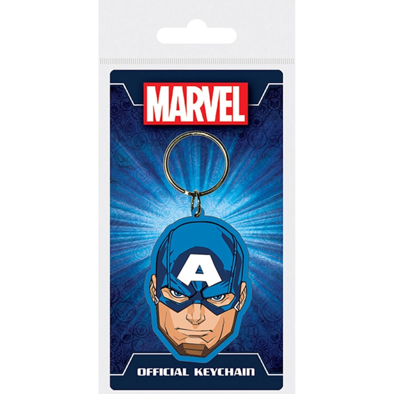 gumová klíčenka Marvel Captain America