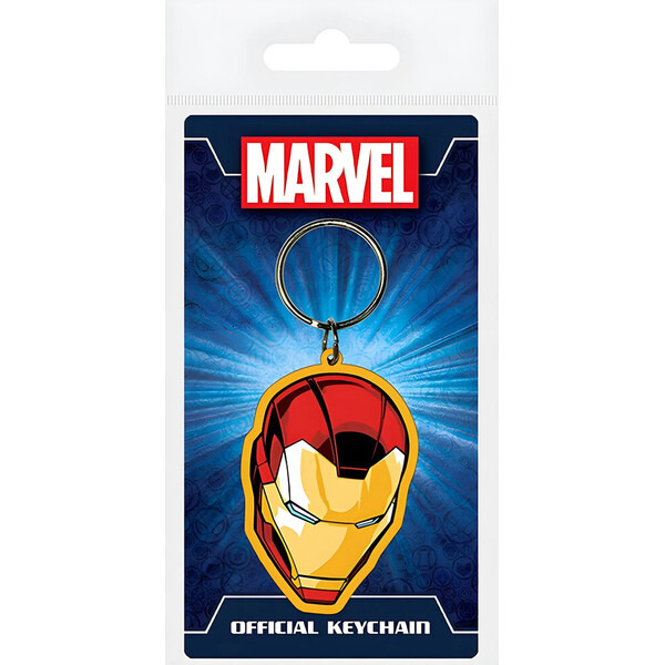 marvel gumová klíčenka iron man