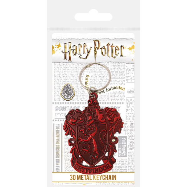 Klíčenka kovová Harry Potter - Nebelvír
