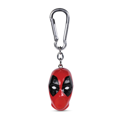 3D klíčenka Deadpool hlava
