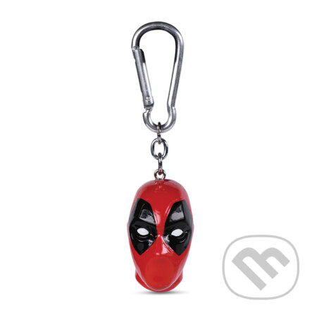 3D klíčenka Deadpool hlava