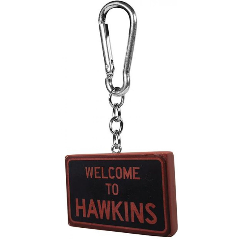 Přívěsek na klíče 3D Stranger Things Hawkins