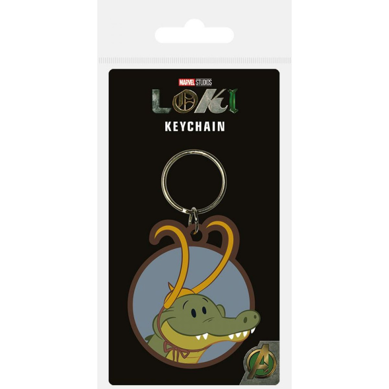 Gumová klíčenka Loki