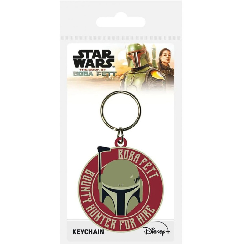 Přívěsek na klíče gumová Star Wars Boba Fett