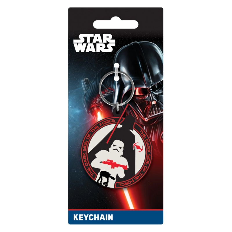 Gumová klíčenka Darth Vader a Stormtrooper