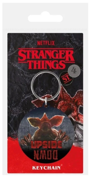 Gumová klíčenka Stranger Things 4 Demogorgon