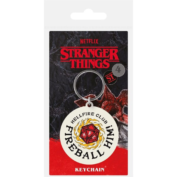 Gumová klíčenka Stranger Things Fireball