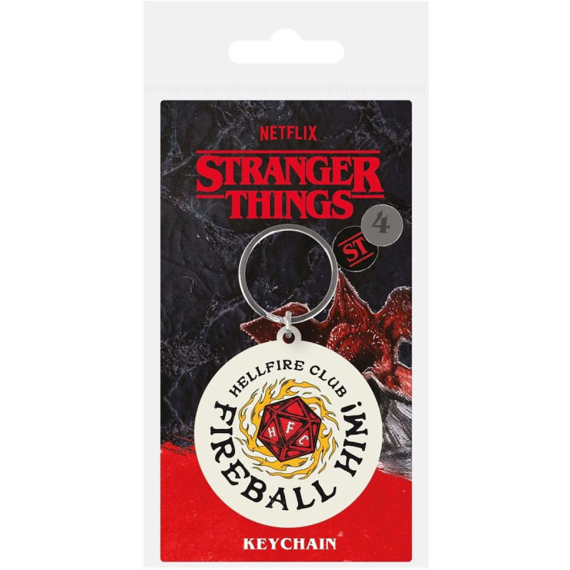 Gumová klíčenka Stranger Things Fireball