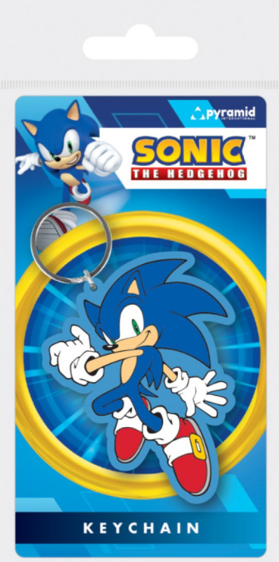 Gumová klíčenka SONIC
