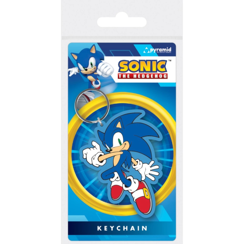 Gumová klíčenka SONIC