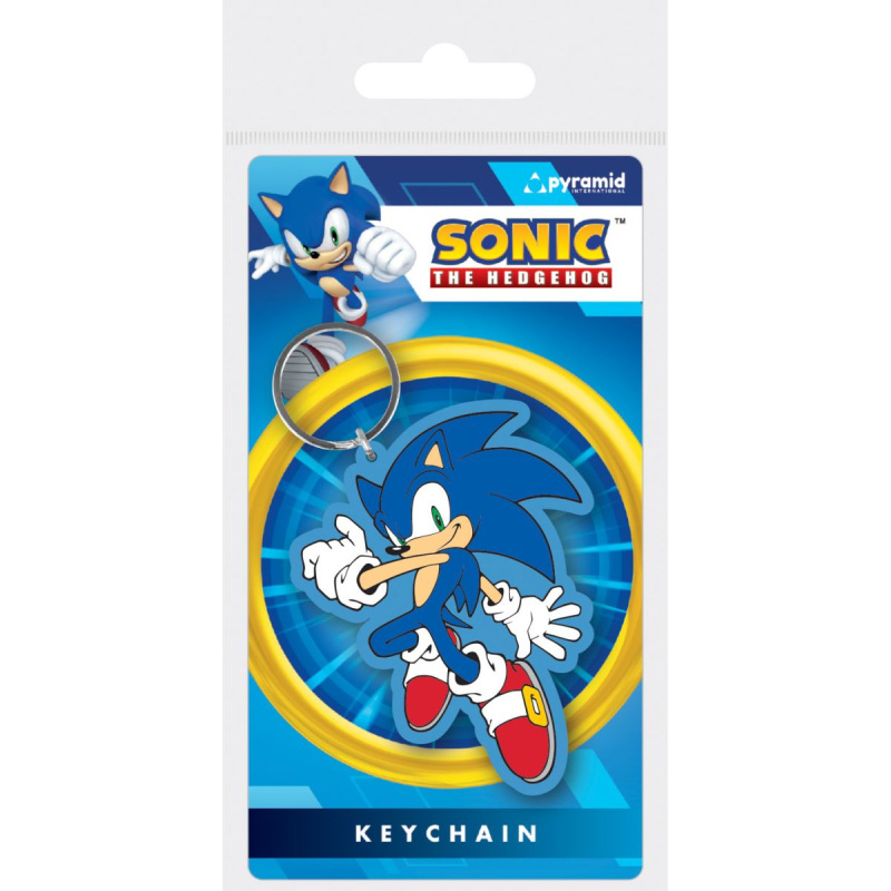 Gumová klíčenka SONIC