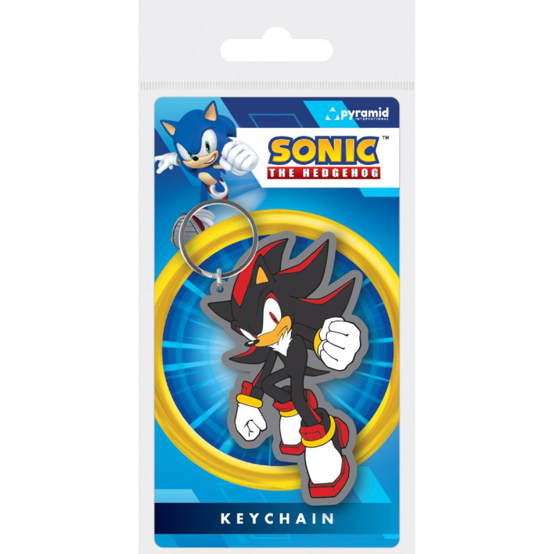 Gumová klíčenka SONIC Shadow
