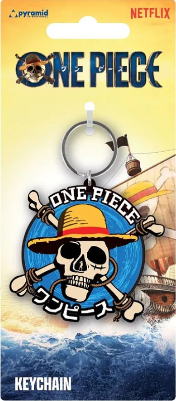 Přívěsek na klíče Pyramid International One Piece Live Action Znak Straw Hat Crew