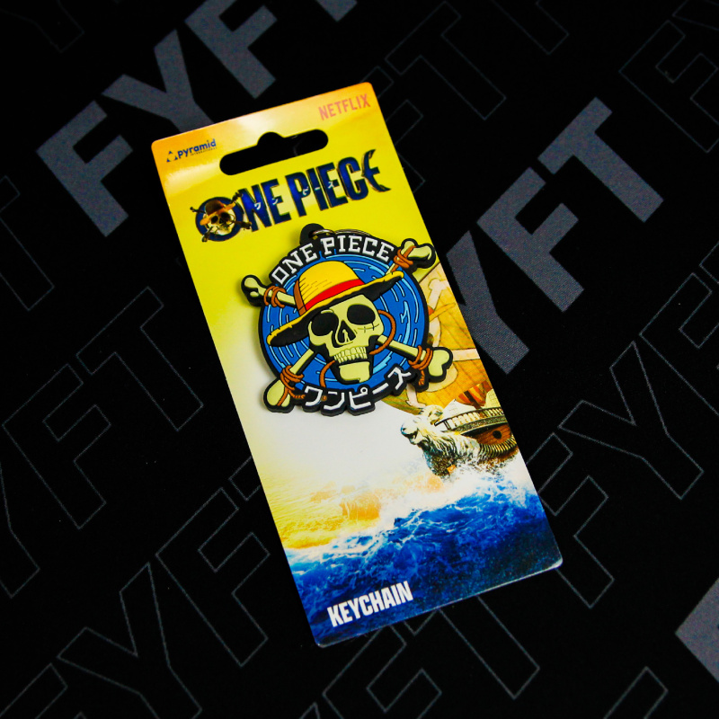 Přívěsek na klíče Pyramid International One Piece Live Action Znak Straw Hat Crew