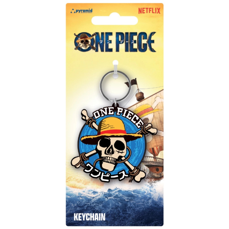 Přívěsek na klíče Pyramid International One Piece Live Action Znak Straw Hat Crew