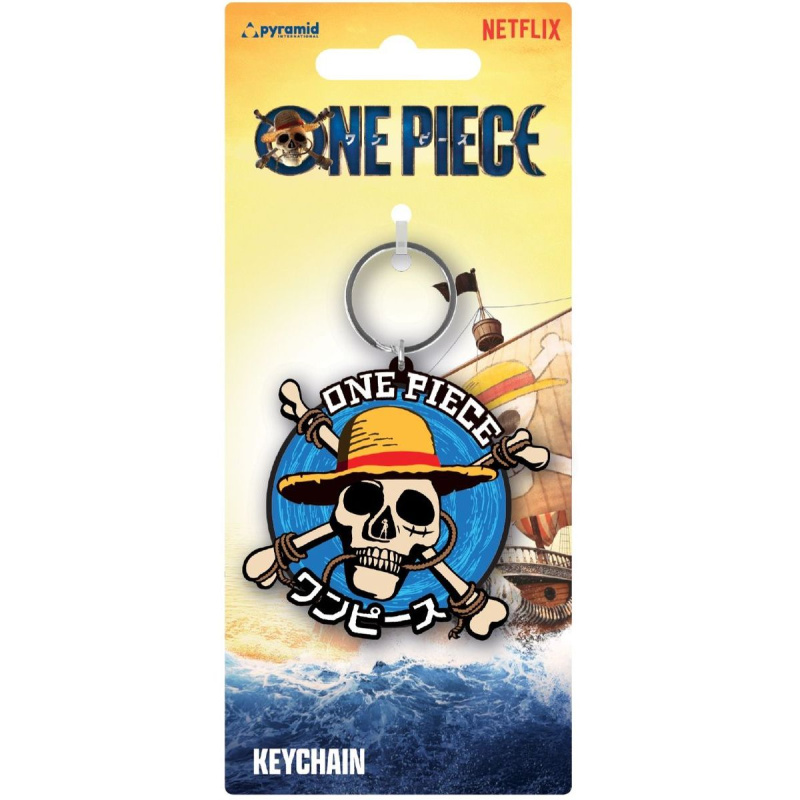 Přívěsek na klíče Pyramid International One Piece Live Action Znak Straw Hat Crew