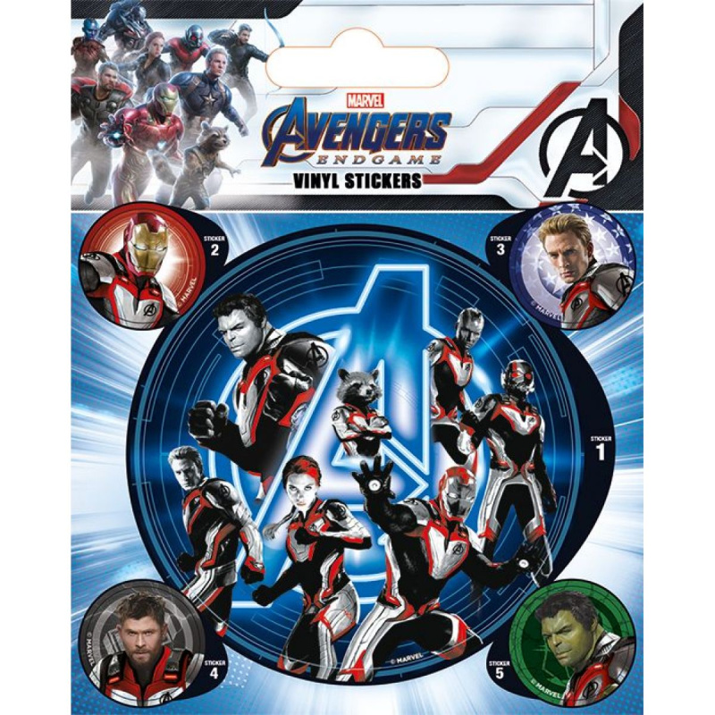 Samolepky Avengers 5 ks