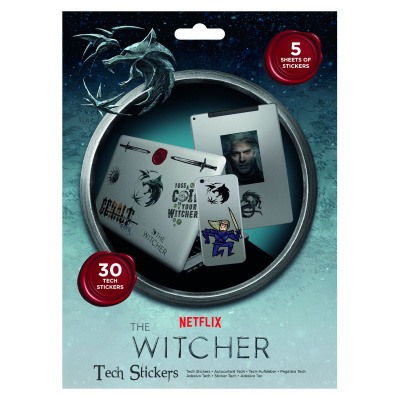 Set samolepek Zaklínač