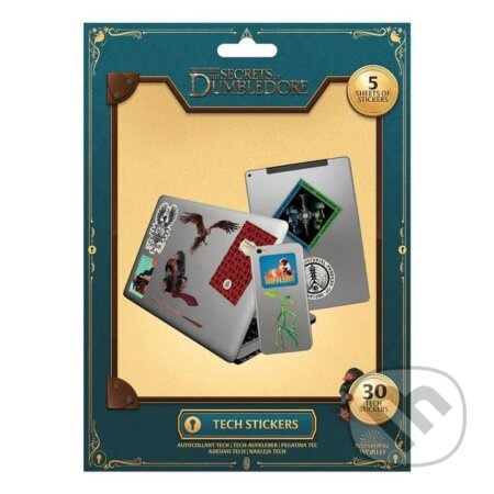 Samolepky Fantastická zvířata 30 ks