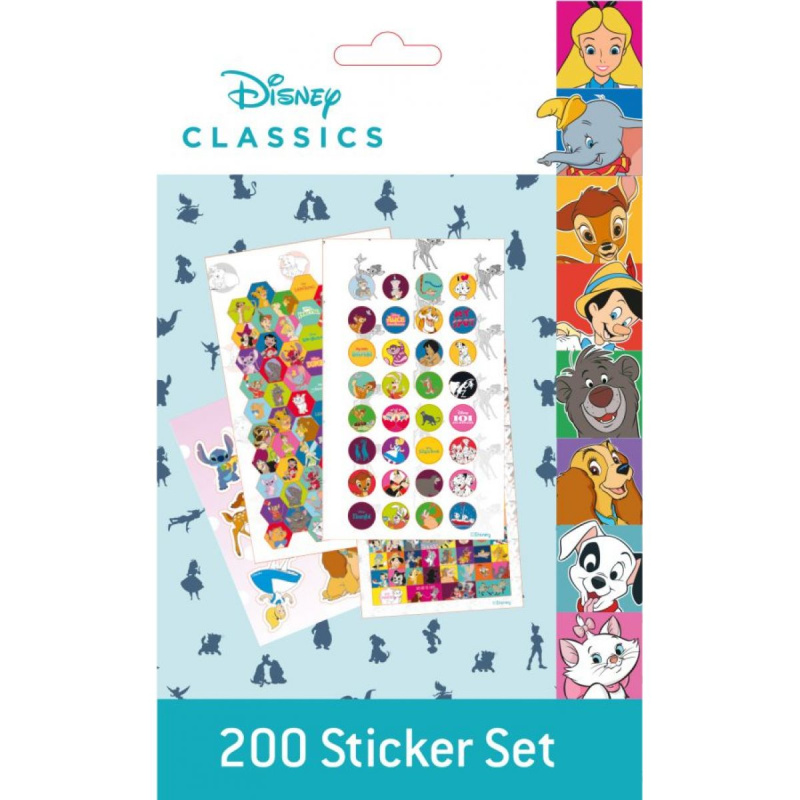 Samolepky Disney set 200 ks