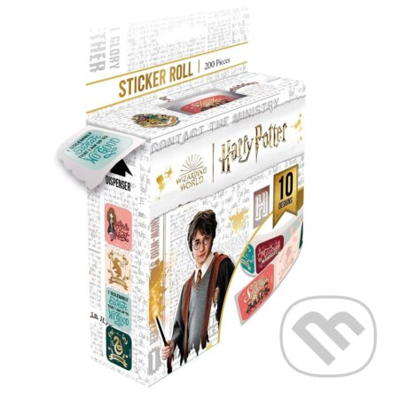 Harry Potter samolepky Bradavice EPEE Merch Bluesky