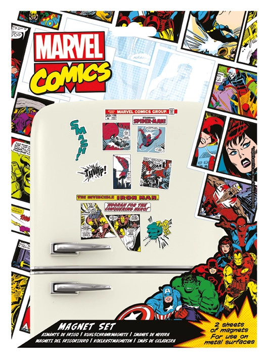 Epee Merch Sada magnetek Marvel
