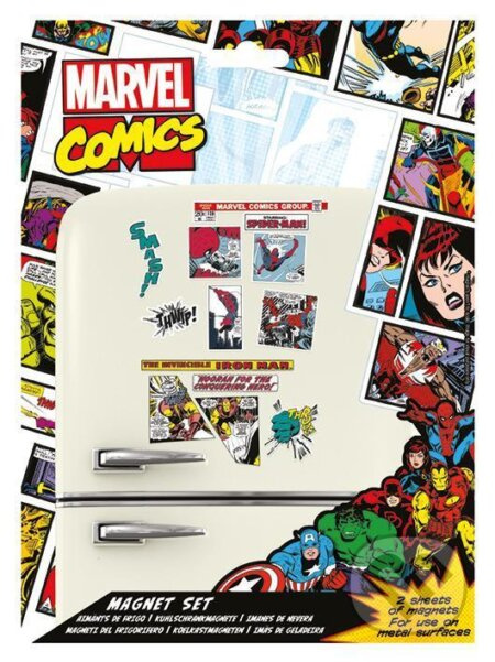 Epee Merch Sada magnetek Marvel