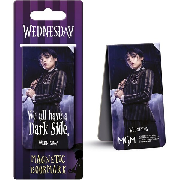 Pyramid International Magnetická záložka Wednesday - We all have a Dark Side