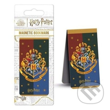 Magnetická záložka Harry Potter Znak Bradavice