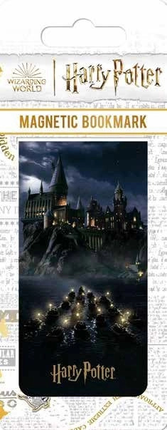 Harry Potter Záložka magnetická - Bradavice