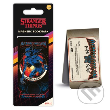 Stranger Things Magnetická záložka - Demogorgon club - EPEE