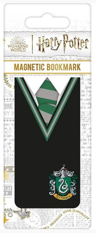 Magnetická záložka Harry Potter - Uniforma Slizolinu