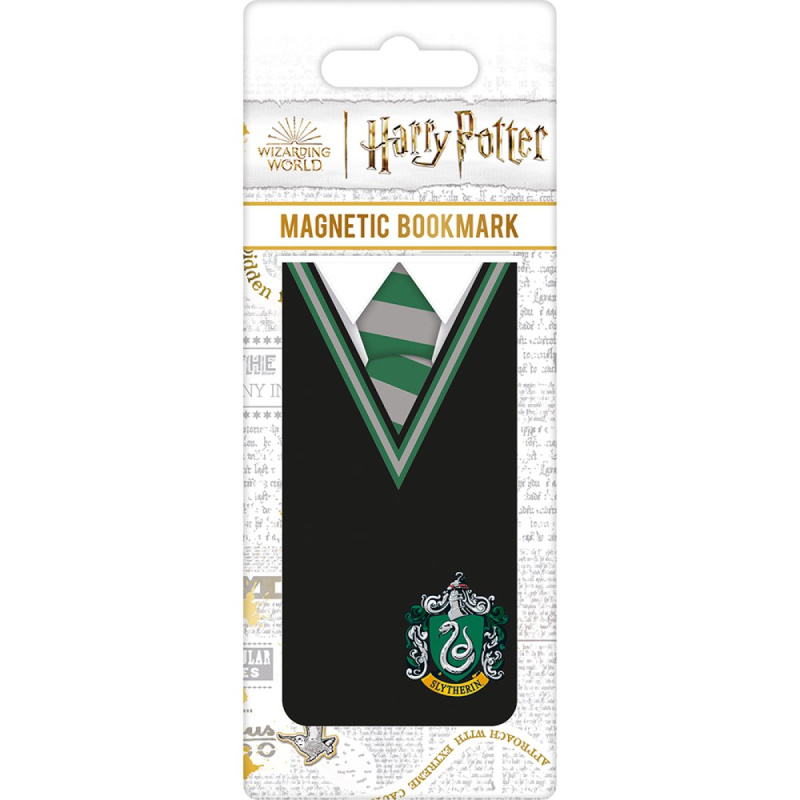 Magnetická záložka Harry Potter - Uniforma Slizolinu